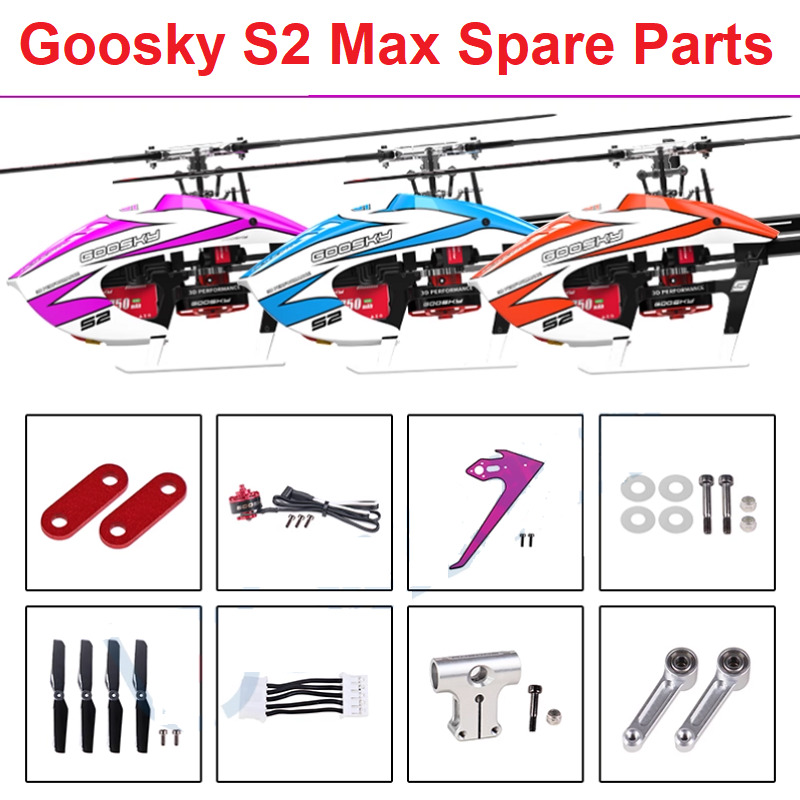 Rc Helicopter Coaxial - GOOSKY S2 MAX RC 헬리콥터 예비