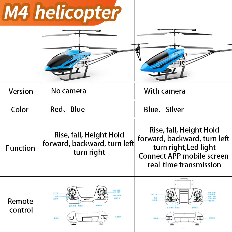 M4 대형 Rc 헬리콥터 원격 제어 추가 내구성 충전  - Rc Helicopter Nitro 리뷰 및 가격